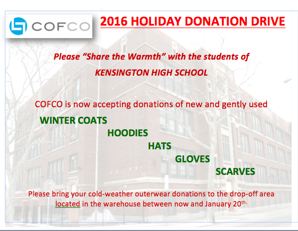 Kensington High School - giving back to the community